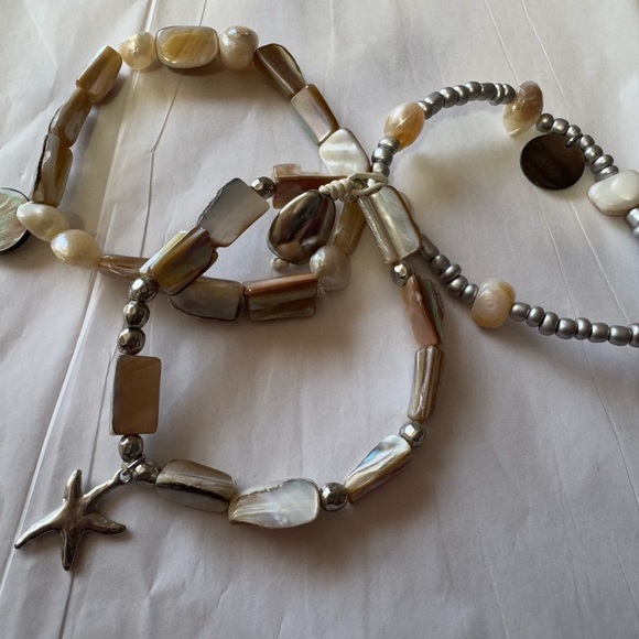 Bohemian Beaded Bracelet Set of 7 - Picture 2 of 9